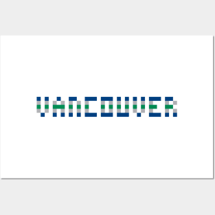 Pixel Hockey City Vancouver 2017 Posters and Art